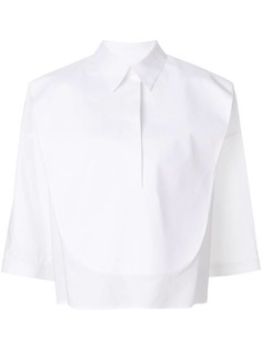 Mm6 Maison Margiela рубашка свободного кроя с подчеркнутой линией плеча