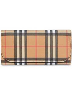 Burberry кошелек в клетку Vintage Check