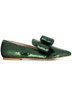 Polly Plume sequin embellished loafers