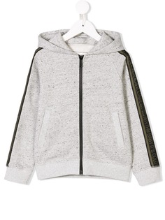 Zadig & Voltaire Kids толстовка с капюшоном и вставками по бокам