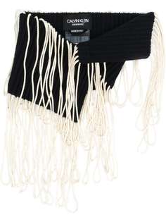 Calvin Klein 205W39nyc шарф с бахромой