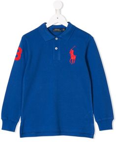 Ralph Lauren Kids logo embroidered polo shirt