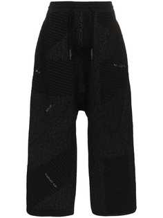 Byborre брюки панельного дизайна с заниженным шаговым швом