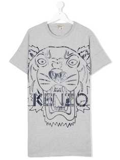 Kenzo Kids платье-футболка Tiger