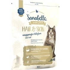 Сухой корм Bosch Petfood Sanabelle Hair & Skin поддержание здоровья кожи и шести для кошек 400г (8343004)