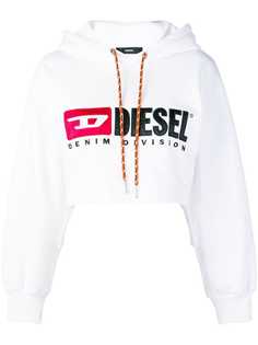 Diesel толстовка с капюшоном и логотипом