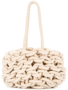 Alienina сумка-тоут плетеного дизайна