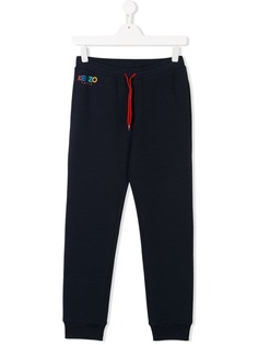 Kenzo Kids logo print track pants