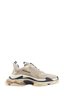 Бежевые кроссовки Triple S Balenciaga Man