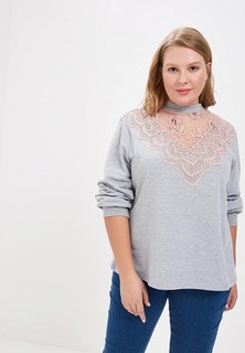 Свитшот LOST INK PLUS SWEAT WITH LACE TOP