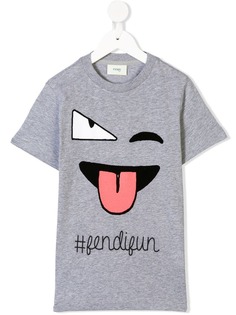 Fendi Kids #fendifun T-shirt