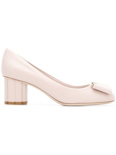 Salvatore Ferragamo bow-embellished pumps