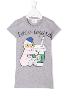 Fendi Kids Better Together T-shirt dress