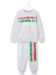 Moschino Kids спортивный костюм с логотипом