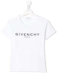 Givenchy Kids футболка с логотипом