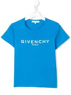 Givenchy Kids футболка с логотипом