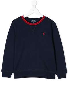 Ralph Lauren Kids embroidered logo sweatshirt