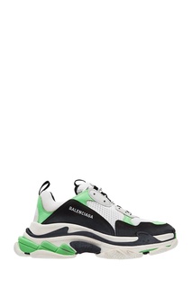 Комбинированные кроссовки оверсайз Triple S Balenciaga Man