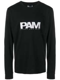 Pam Perks And Mini футболка с длинными рукавами и логотипом