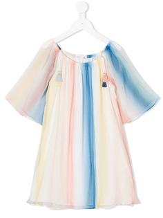Chloé Kids платье с полосатым узором