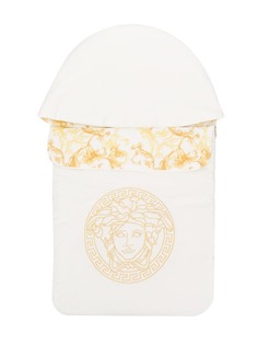 Young Versace Medusa logo sleeping bag