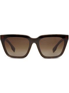 Burberry Eyewear Square Frame Shield Sunglasses