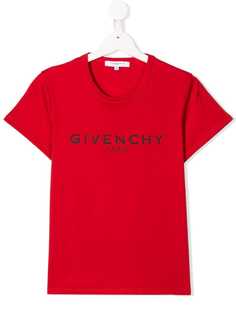 Givenchy Kids футболка с логотипом