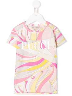 Emilio Pucci Junior футболка с принтом