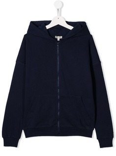 Kenzo Kids толстовка на молнии с логотипом и капюшоном