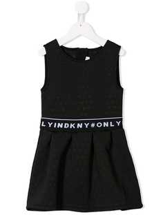 Dkny Kids платье с логотипом