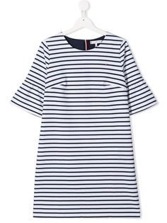 Tommy Hilfiger Junior платье в полоску с оборками