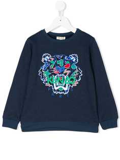 Kenzo Kids толстовка с тигром