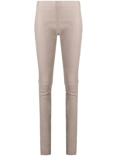 Poiret skinny leather trousers