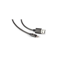 Кабель DIGMA USB A (m) - Lightning (m), 1.2м, черный