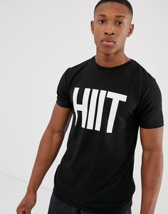 Черная футболка HIIT Carrier - Черный
