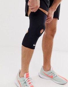 Черная повязка на колено Nike Training Pro Open-Patella 2.0 - Черный