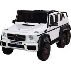 Двухместный электромобиль Aibeila Mercedes Benz G63 6x6 4WD - ABL1801-WHITE