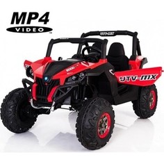 Двухместный полноприводный электромобиль XMX Red UTV-MX Buggy 12V MP4 - XMX603-RED-MP4