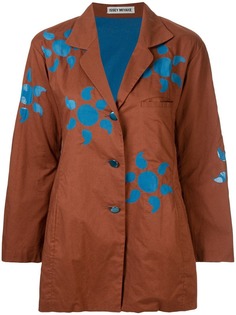 Issey Miyake Vintage куртка свободного кроя с принтом солнца