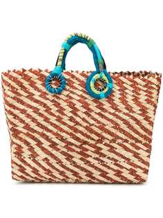 Nannacay contrast handle basket