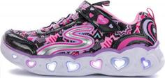 Кроссовки для девочек Skechers Heart Lights Love Lights, размер 29