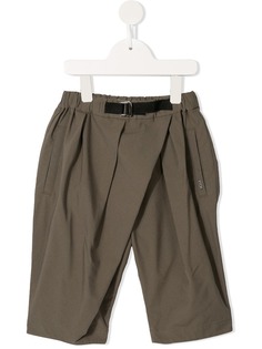 Fith belted wrap round trousers