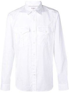 Brunello Cucinelli рубашка с нагрудными карманами