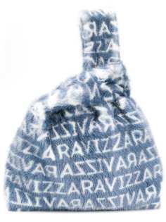 Simonetta Ravizza сумка-тоут Furrissima с логотипами