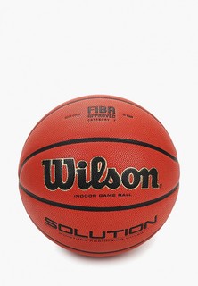 Мяч баскетбольный Wilson SOLUTION OFFICIAL GAME BALL