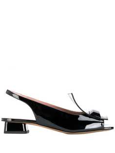 Rayne patent sandals