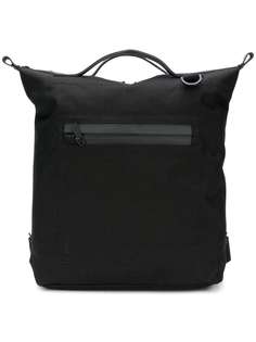 Ally Capellino top handle zip pocket backpack