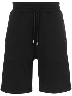 1017 Alyx 9SM zip pocket logo print track shorts