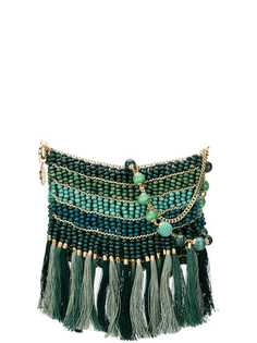 Rosantica beaded tassel crossbody bag