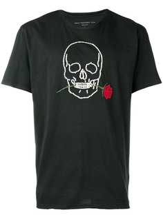 John Varvatos skull and rose T-shirt